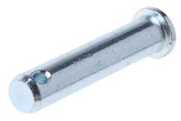 839-000 RS PRO 1 1/2in Bright Zinc Plated Steel Clevis Pin, 5/16in Diameter