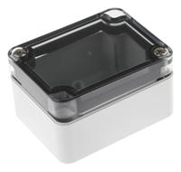 13047501 Spelsberg TK PC Series Grey Polycarbonate Enclosure, IP66, Transparent Lid, 65 x 50 x 35mm