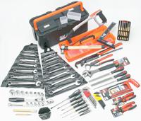 4730 Bahco 86 Piece Engineer Tool Kit Tool Kit with Box