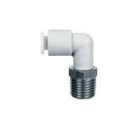 kgl10-03s SMC KGL Series Elbow Fitting, 10 mm to R 3/8 Male, Threaded-to-Tube Connection Style, KGL10-03S