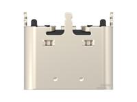2480842-1 TE Connectivity Straight, Top Mount, Receptacle- Single Port Type C 2 USB C Connector