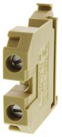 0443760000 Weidmuller  SAK Series Beige, 10mm², Single-Level, Screw Termination