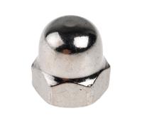 248-4422 RS PRO, Plain Stainless Steel Hex Nut, DIN 1588, M8