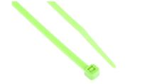 269-1745 RS PRO Cable Tie, 203mm x 3.6 mm, Green Nylon, Pk-250