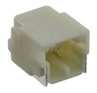 sm02b-nshss-tblfsn JST NSH Series Right Angle Surface PCB Header, 2 Contact(s), 1 mm Pitch, 1 Row, Shrouded