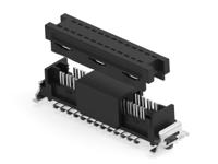 244629-e ERNI SMC Series Vertical Surface PCB Header, 26 Contact(s), 1.27 mm Pitch, 2 Row, Shrouded