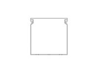 1set411111r0000 ABS, PC Cable Trunking Accessory, 80 x 80mm