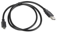 11028754-10 Roline USB 2.0, Male USB A to Male Micro USB B, 800mm