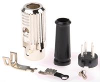 490-898 RS PRO 4 Pole Din Plug, 1A, 100 V ac, Push Lock, Male, Cable Mount