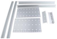 24563-192 nVent SCHROFF EuropacPRO Series 3U Aluminium, Stainless Steel Rack Mount Chassis, 84HP, 235mm Depth