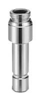 kqg2r23-04 SMC, Push In 3.2 mm to Push In 4 mm, Tube-to-Tube Connection Style