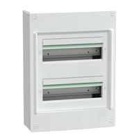 lvsxt213 Schneider Electric PrismaSeT XS Series White Technoplastic Enclosure, IP30, IP40, IK08, IK09, White Lid, 450 x 302 x