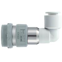 kk4s-06l SMC Stainless Steel Female Coupler Nipple, 3/4 in Male One Touch Fitting