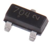 2n7002kt1g onsemi 2N7002K Type N-Channel MOSFET, 380 mA, 60 V Enhancement, 3-Pin SOT-23 2N7002KT1G
