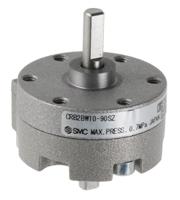 crb2bw10-90sz SMC CRB Series 0.7 MPa Double Action Pneumatic Rotary Actuator, 90° Rotary Angle, 10mm Bore