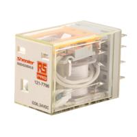 121-7796 RS PRO Plug In Power Relay, 24V dc Coil, 5A Switching Current, 4PDT