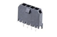 43650-0415 Molex Micro-Fit 3.0 Series Vertical Through Hole PCB Header, 4 Contact(s), 3 mm Pitch, 1 Row, Shrouded