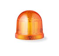 859511405 AUER Signal T Series Series Orange Multi Strobe Beacon, 24 V ac/dc, Tube Mounting, LED Bulb, IP66