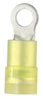 270-7637 RS PRO Insulated Crimp Ring Terminal, M4 Stud Size, 4mm² to 6mm² Wire Size, Yellow