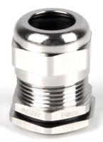 210-0622 RS PRO Metallic Nickel Plated Brass Cable Gland, PG13.5 Thread, 6mm min., 12mm max., IP68