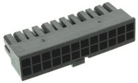 43025-2400 Molex, Micro-Fit 3.0 Female Connector Housing, 3mm Pitch, 24 Way, 2 Row