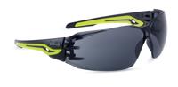 silexppsf Bolle Safety SILEX+ Anti-Mist Safety Glasses, Smoke PC Lens