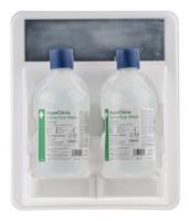 787-3524 RS PRO Wall Mounted Eye Wash Kit, 2 x 500 ml