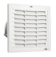 018812-00 STEGO FPI/FPO 018 Series Filter Fan, 24 V dc, DC Operation, 63m³/h Filtered, 118m³/h Unimpeded, IP54, 124 x 124mm
