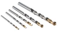 a08910 Dormer 5-Piece Twist Drill Bit Set for Multi-Material, 10mm Max, 4mm Min, HSS Bits