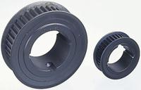 htd-pulley-5x15x64 RS PRO Timing Belt Pulley, Cast Iron 22mm Belt Width x 5mm Pitch, 64 Tooth