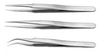 136-9878 RS PRO Stainless Steel, Tweezer Set