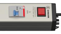 0821x00042033 Bodo Ehmann Type F - German Schuko 4 Gang Power Distribution Unit, 3m Cable, 16A, 230 V, RCD Protected