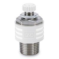 asn2-n02-s SMC ASN2 Series Threaded Flow Controller, NPT 1/4 Male Inlet Port, ASN2-N02-S