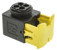 1-1418390-1 TE Connectivity, HDSCS Automotive Connector Socket Black Cable Mount 4 Way