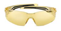 silexpsj Bolle Safety SILEX Anti-Mist UV Safety Glasses, Yellow PC Lens