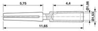 1621573 Phoenix Contact Female Crimp Circular Connector Contact, Contact Size 0.8mm, Wire Size 0.34 → 0.5 mm²