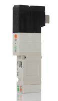 sv1b00-5fu SMC 2 x 3/2 Pneumatic Solenoid Valve - Solenoid/Pilot SV1000 Series 24V dc