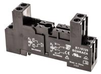 rt78725-1860306-1 TE Connectivity 8 Pin 240V ac DIN Rail Relay Socket, for use with RT Series