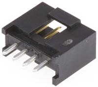 90136-1204 Molex C-Grid III Series Vertical Through Hole PCB Header, 4 Contact(s), 2.54 mm Pitch, 1 Row, Shrouded