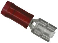 184268-1 TE Connectivity PIDG FASTON .187 Red Insulated Female Spade Connector, Receptacle, 4.75 x 0.81mm Tab Size, 0.3mm² to