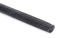 170-81005 HellermannTyton Expandable Braided Polyester Black, Grey Cable Sleeve, 15mm Diameter, 100m Length,  Series