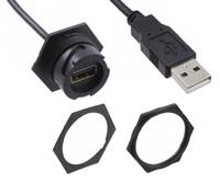 84729-0003 Molex USB 2.0, Male USB A to Female USB A, 150mm