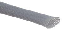 408-249 RS PRO Expandable Braided PET Grey Cable Sleeve, 15mm Diameter, 5m Length