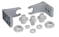 97589034 Werma IP65 Rated Grey Fixing Kit for use with 190, 890 Traffic Light Beacons