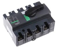 28913 Schneider Electric 4P Pole Isolator Switch - 160A Maximum Current, 110kW Power Rating, IP40