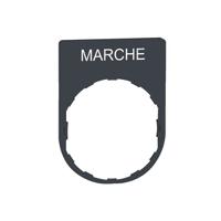 zbyp2103 Schneider Electric Marking Accessory for Use with Pushbuttons, Marche