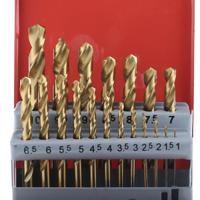 507-1704 RS PRO 19-Piece Twist Drill Bit Set for Metal, 10mm Max, 1mm Min, HSS Bits