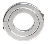ensp20-10mm-a Ruland Shaft Collar, Two Piece, Clamp Screw, Bore 10mm, OD 20mm, W 5.5mm, Aluminium