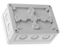 10540901 Spelsberg TK PS Series Grey Polystyrene Enclosure, IP66, Grey Lid, 130 x 94 x 57mm