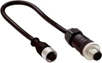 dsl-1285gm25034km1 SICK Female 5 way M12 to Male 8 way M12 Connector Cable, 250 mm